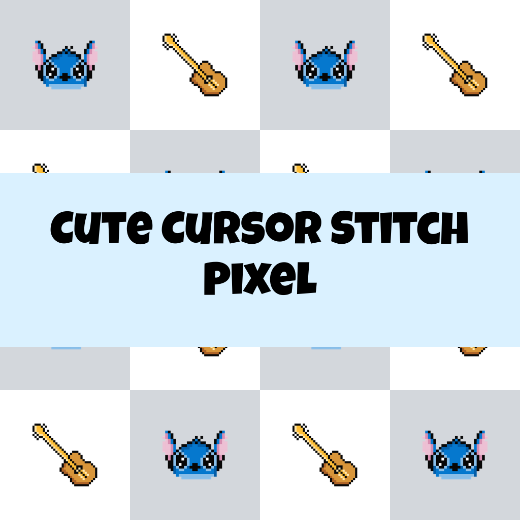 Cute Cursor Stitch Pixel